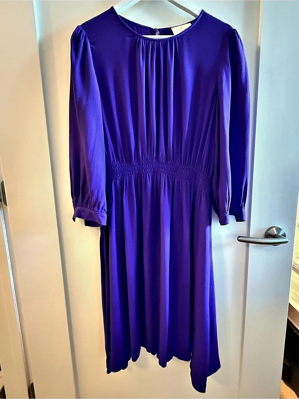 Kate Spade Purple Midi Dress Size 14 Like New